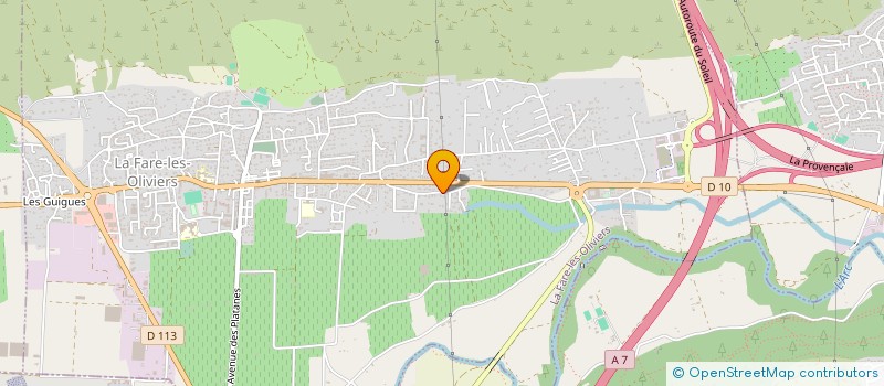 localisation de l'entreprise MADAME MARIA RODRIGES  LA FARE-LES-OLIVIERS