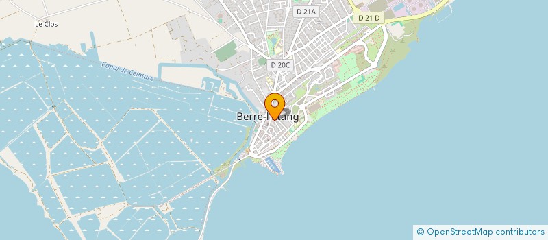 localisation de l'entreprise MADAME MARIA RODRIGUES à BERRE-L'ETANG