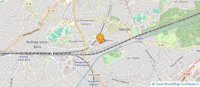localisation de l'entreprise MADAME MARIA RODRIGUES à SEVRAN
