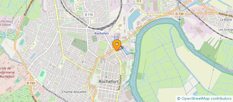 localisation de l'entreprise MADAME MARIA RODRIGUES CARDOSO  ROCHEFORT