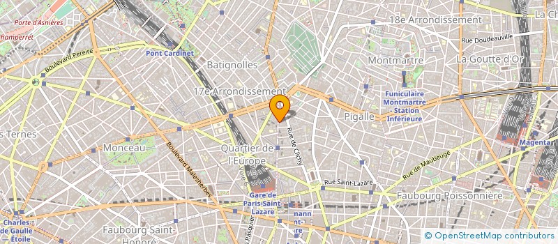 localisation de l'entreprise MADAME MARIA RODRIGUES PEREIRA à PARIS