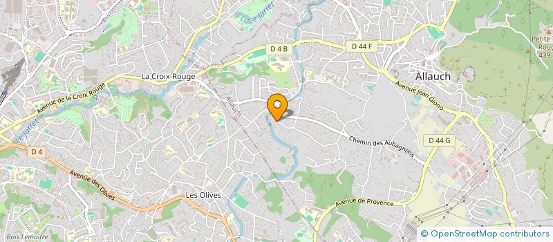 localisation de l'entreprise MADAME MARIA RODRIGUES TEIXEIRA PASCAL  ALLAUCH