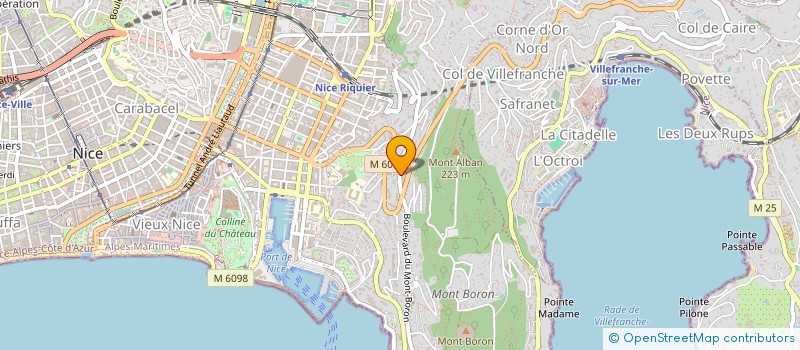 localisation de l'entreprise MADAME MARIA RODRIGUEZ  NICE