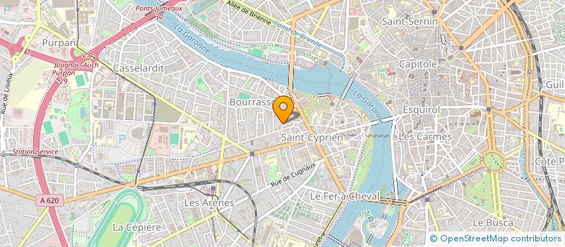 localisation de l'entreprise MADAME MARIA ROMERO GUTIERREZ DE TENA à TOULOUSE