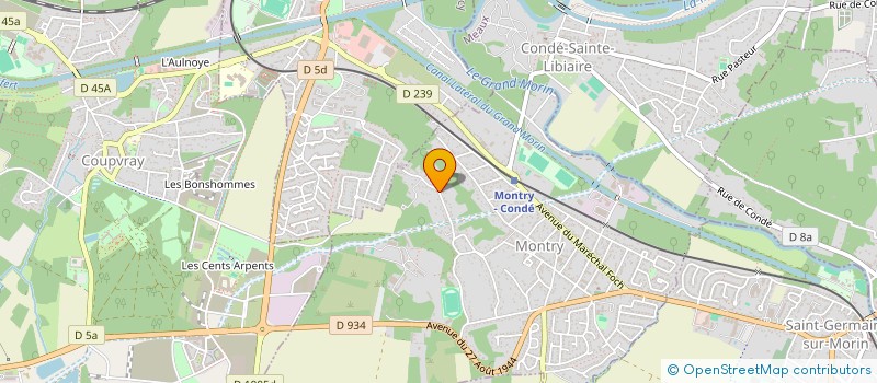 localisation de l'entreprise MADAME MARIA ROSA DA SILVA COSTA  MONTRY