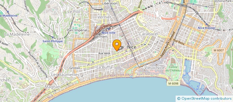 localisation de l'entreprise MADAME MARIA-ROSA POCATERA à NICE