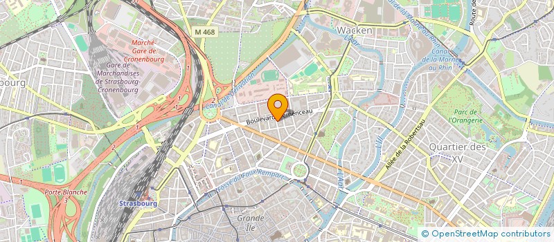 localisation de l'entreprise MADAME MARIA ROSALENY MORENO à STRASBOURG