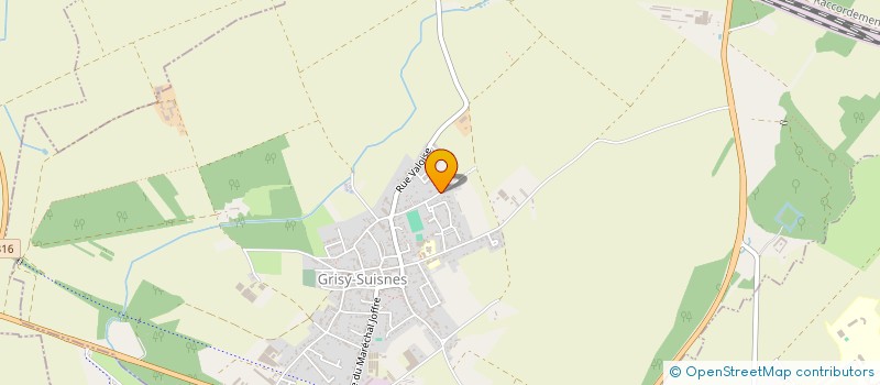 localisation de l'entreprise MADAME MARIA ROSARIA DEL CORSO  GRISY-SUISNES