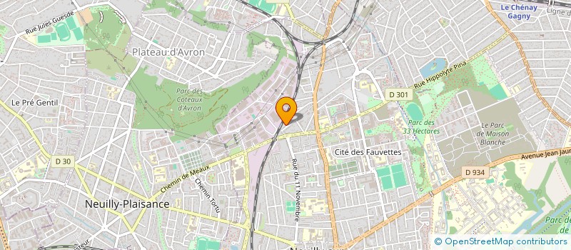 localisation de l'entreprise MADAME MARIA ROSARIO PEREZ à NEUILLY-SUR-MARNE
