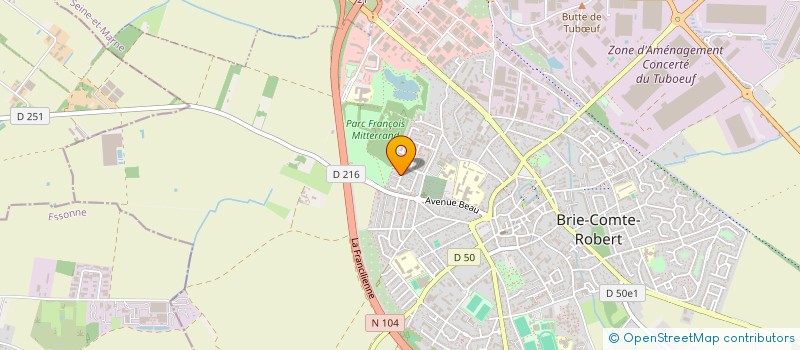 localisation de l'entreprise MADAME MARIA ROSCA  BRIE-COMTE-ROBERT