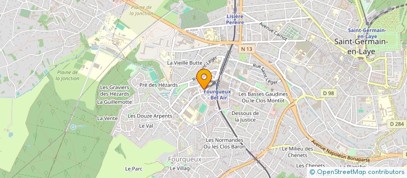 localisation de l'entreprise MADAME MARIA ROSSI à SAINT-GERMAIN-EN-LAYE