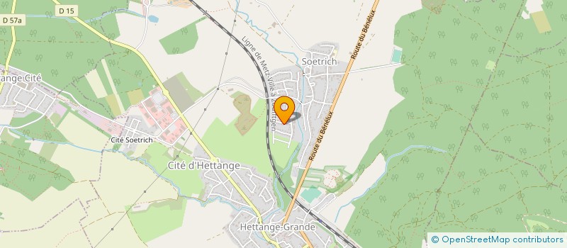 localisation de l'entreprise MADAME MARIA ROTELLA à HETTANGE-GRANDE