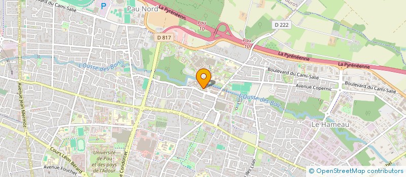localisation de l'entreprise MADAME MARIA ROUGIER à PAU