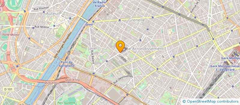 localisation de l'entreprise MADAME MARIA ROUQUIER  PARIS