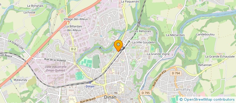 localisation de l'entreprise MADAME MARIA ROYE à DINAN