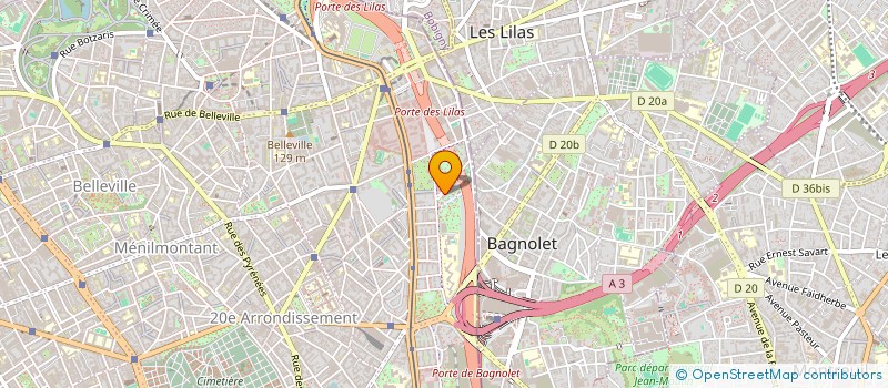 localisation de l'entreprise MADAME MARIA RUIZ GODINEZ  PARIS