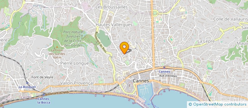 localisation de l'entreprise MADAME MARIA SACALIUC à CANNES