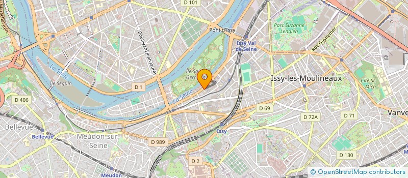 localisation de l'entreprise MADAME MARIA SALANOVA BIDEGAIN à ISSY-LES-MOULINEAUX