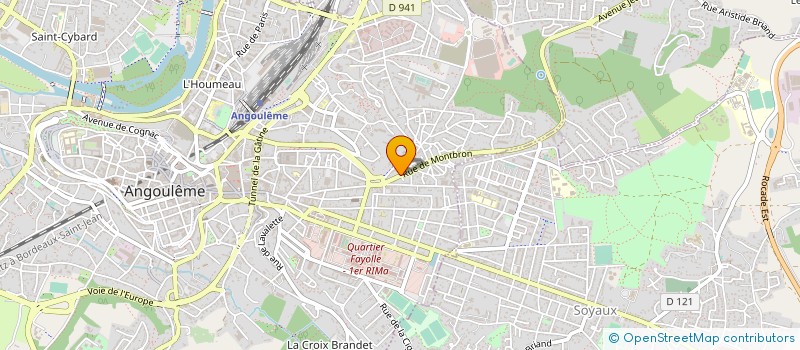localisation de l'entreprise MADAME MARIA SALGADO à ANGOULEME
