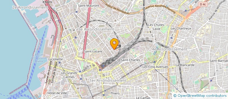 localisation de l'entreprise MADAME MARIA SALGADO MARTINEZ  MARSEILLE