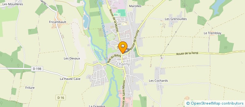 localisation de l'entreprise MADAME MARIA SALIT  CHARNY OREE DE PUISAYE