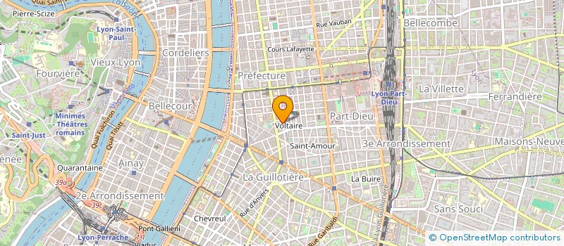 localisation de l'entreprise MADAME MARIA SANCHES FURTADO  LYON