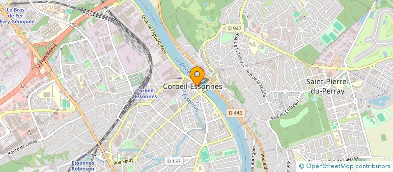 localisation de l'entreprise MADAME MARIA SANIN VAZQUEZ à CORBEIL-ESSONNES