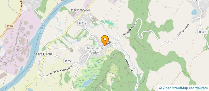 localisation de l'entreprise MADAME MARIA SANTOS ROSA  HIERES-SUR-AMBY