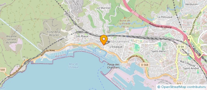 localisation de l'entreprise MADAME MARIA SCALAS à MARSEILLE