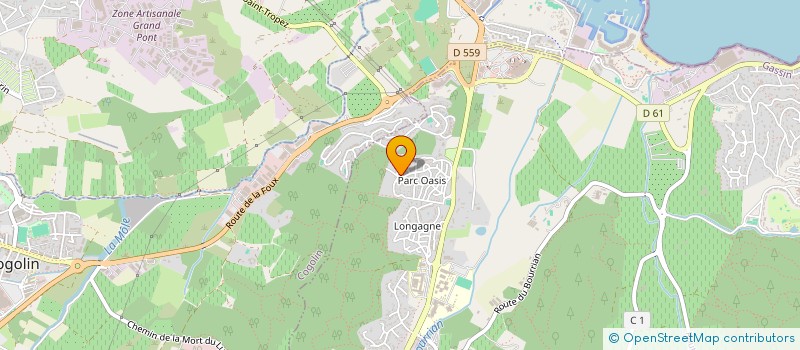 localisation de l'entreprise MADAME MARIA SCIARRINI  GASSIN