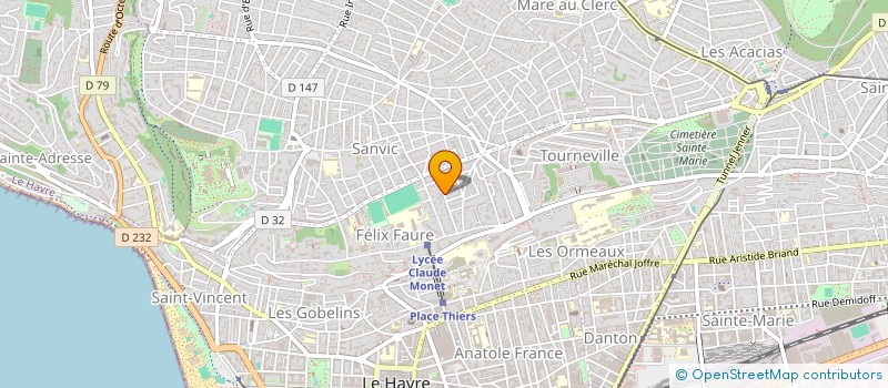 localisation de l'entreprise MADAME MARIA SELVA MICO  LE HAVRE