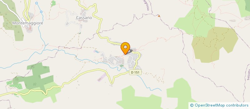 localisation de l'entreprise MADAME MARIA SERENA ALIOTTI à MONTEGROSSO