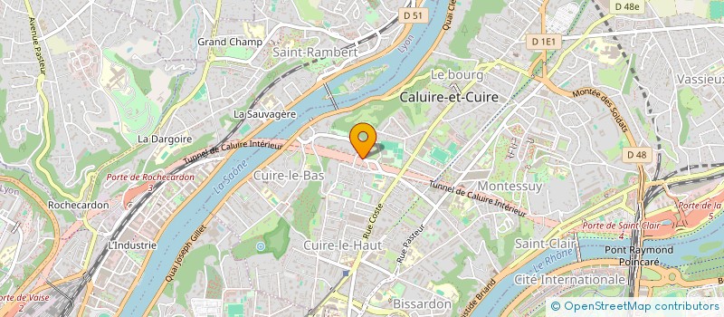 localisation de l'entreprise MADAME MARIA SERODIO  CALUIRE-ET-CUIRE