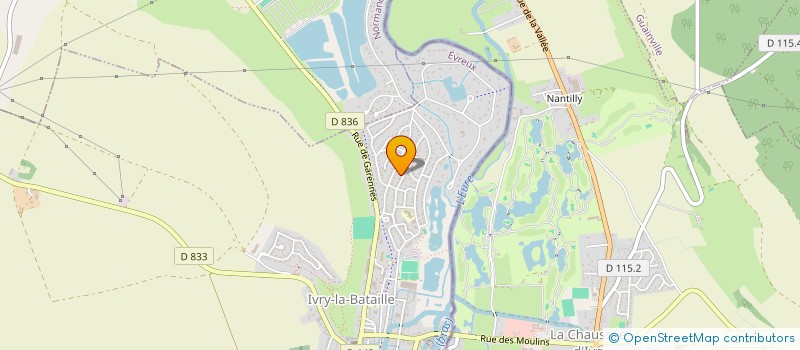 localisation de l'entreprise MADAME MARIA SEVERINO CARDOSO  IVRY-LA-BATAILLE