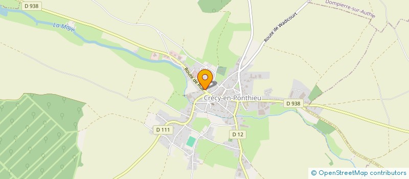 localisation de l'entreprise MADAME MARIA SEVERINO FERREIRA  CRECY-EN-PONTHIEU