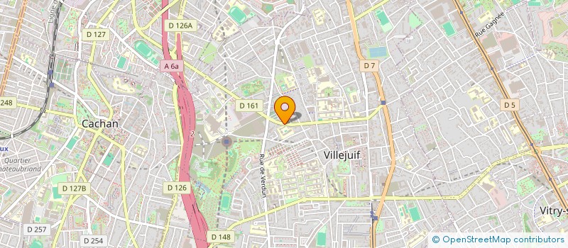 localisation de l'entreprise MADAME MARIA SHENOUDA  VILLEJUIF