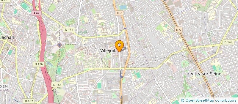 localisation de l'entreprise MADAME MARIA SIDKO  VILLEJUIF