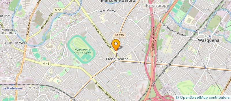 localisation de l'entreprise MADAME MARIA SILVA DIEZ à MARCQ-EN-BARŒUL