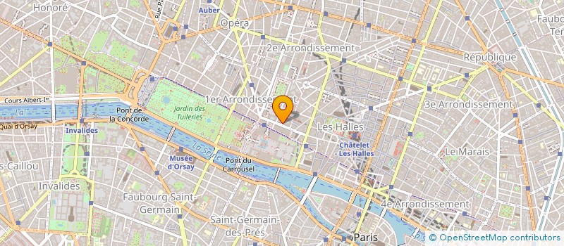 localisation de l'entreprise MADAME MARIA SILVESTRINI à PARIS