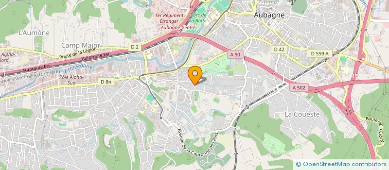 localisation de l'entreprise MADAME MARIA SKRZECZKOWSKA à AUBAGNE