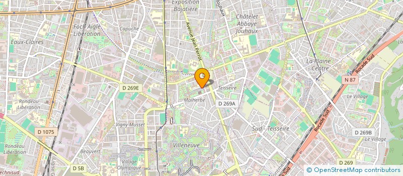 localisation de l'entreprise MADAME MARIA SMIRNOVA à GRENOBLE