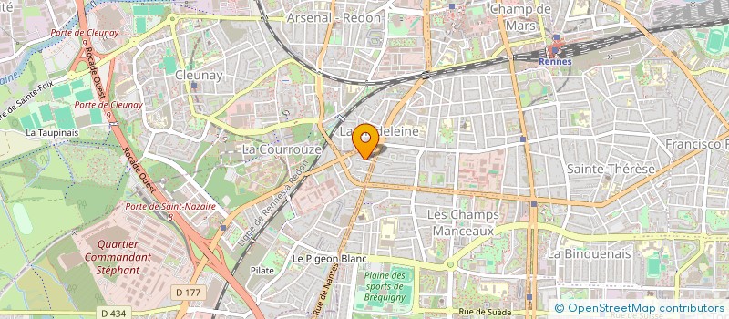 localisation de l'entreprise MADAME MARIA SOFRONE  SAINT-JACQUES-DE-LA-LANDE