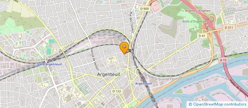 localisation de l'entreprise MADAME MARIA SOKOURI à ARGENTEUIL