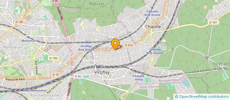 localisation de l'entreprise MADAME MARIA SOLEDAD BORRAS VIVES à VIROFLAY