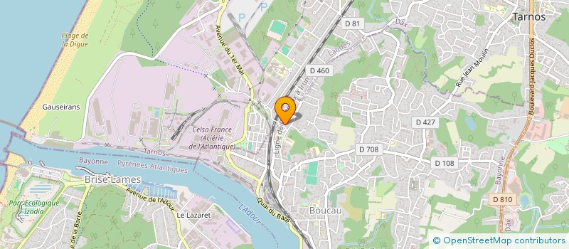 localisation de l'entreprise MADAME MARIA SOLEDAD CASTAN  BOUCAU