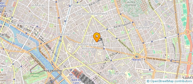 localisation de l'entreprise MADAME MARIA SOLEDAD PENAFIEL ROJAS  PARIS