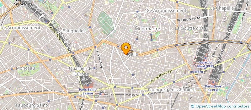 localisation de l'entreprise MADAME MARIA STAMENKOVIC HERRANZ  PARIS