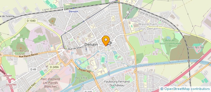 localisation de l'entreprise MADAME MARIA STAN  DENAIN