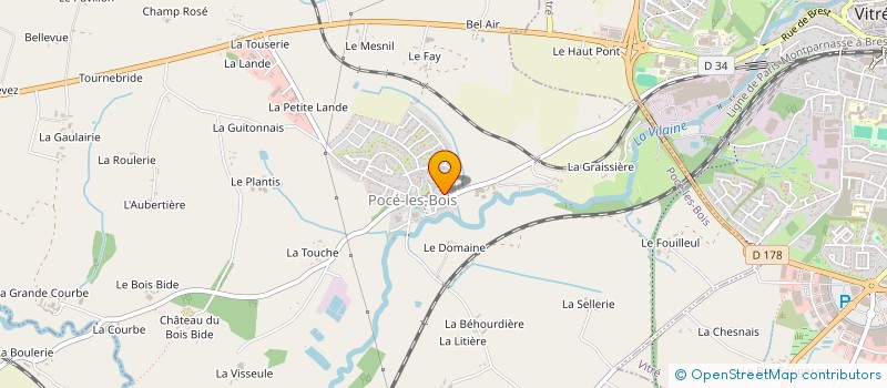 localisation de l'entreprise MADAME MARIA STIRPE  SAINT-AUBIN-DES-LANDES