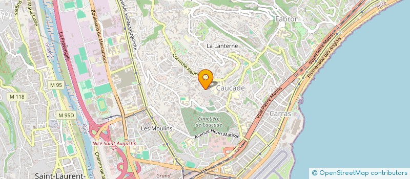 localisation de l'entreprise MADAME MARIA SUSANA DAVILA ZAMBRANO à NICE